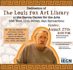 Dedication of The Louis Fox Art Library