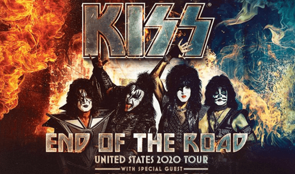 KISS End of the Road United States 2020 Tour