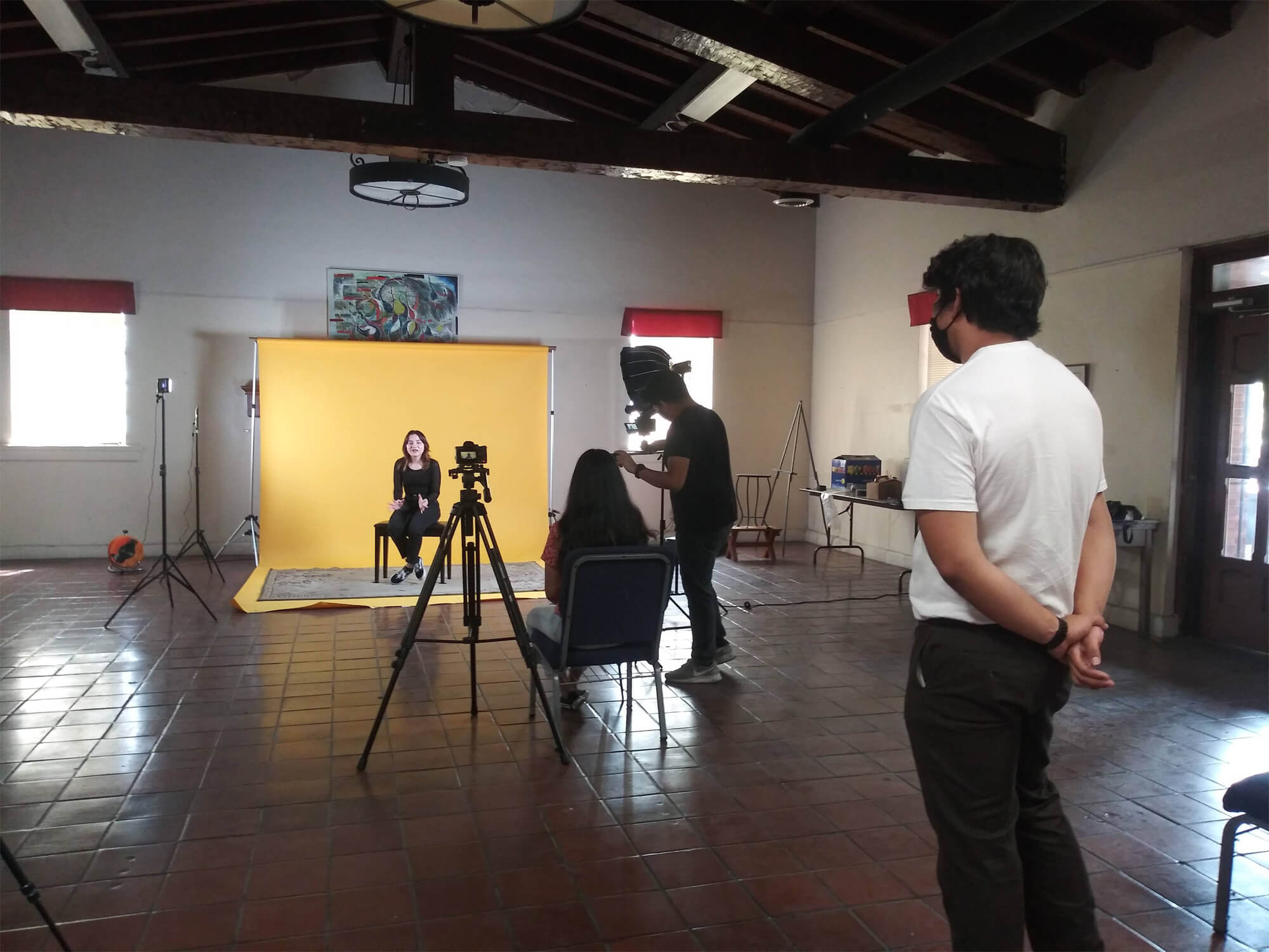 Interviewing Artists for Rebuilding Through Art Video