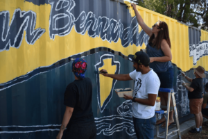Artists Create San Bernardino Mural